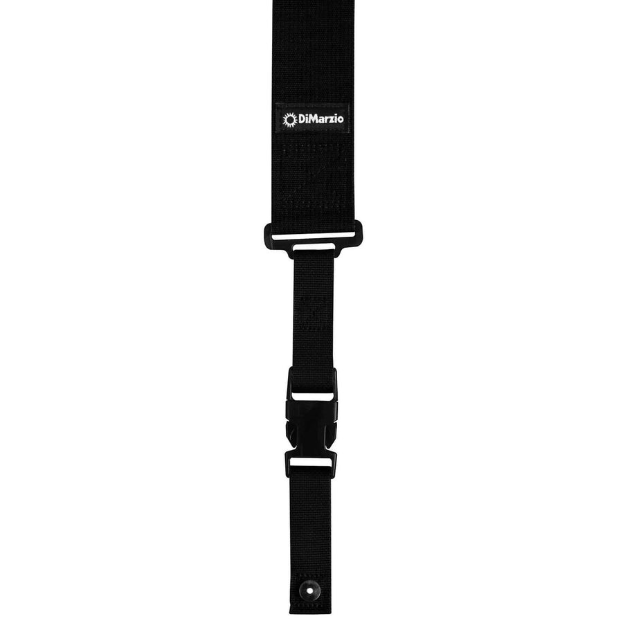 DiMarzio DD2800 3 Inch Nylon ClipLock Guitar Strap, Black