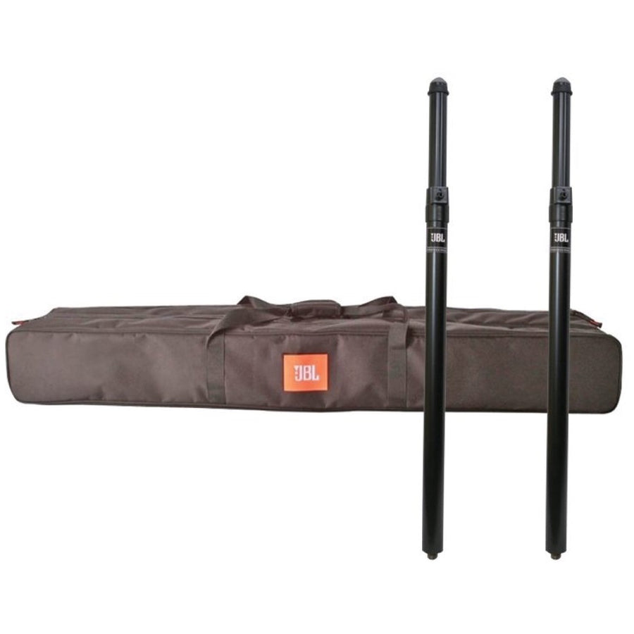 JBL POLE-GA Gas Assist Adjustable Speaker Pole, Pair, with JBL Deluxe Speaker Pole Stand Bag