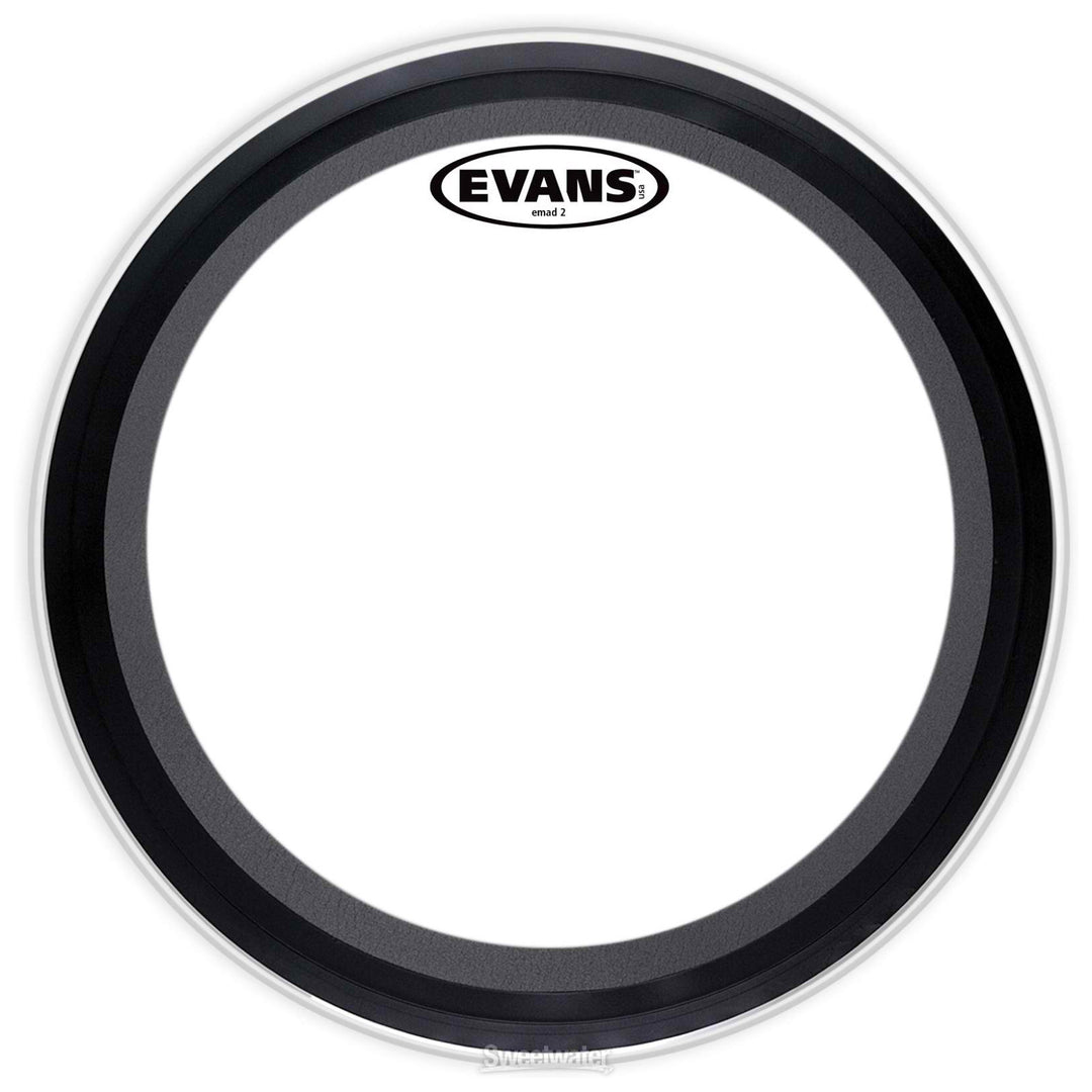 Evans EMAD2 Clear Bass Drumhead, 22 Inch