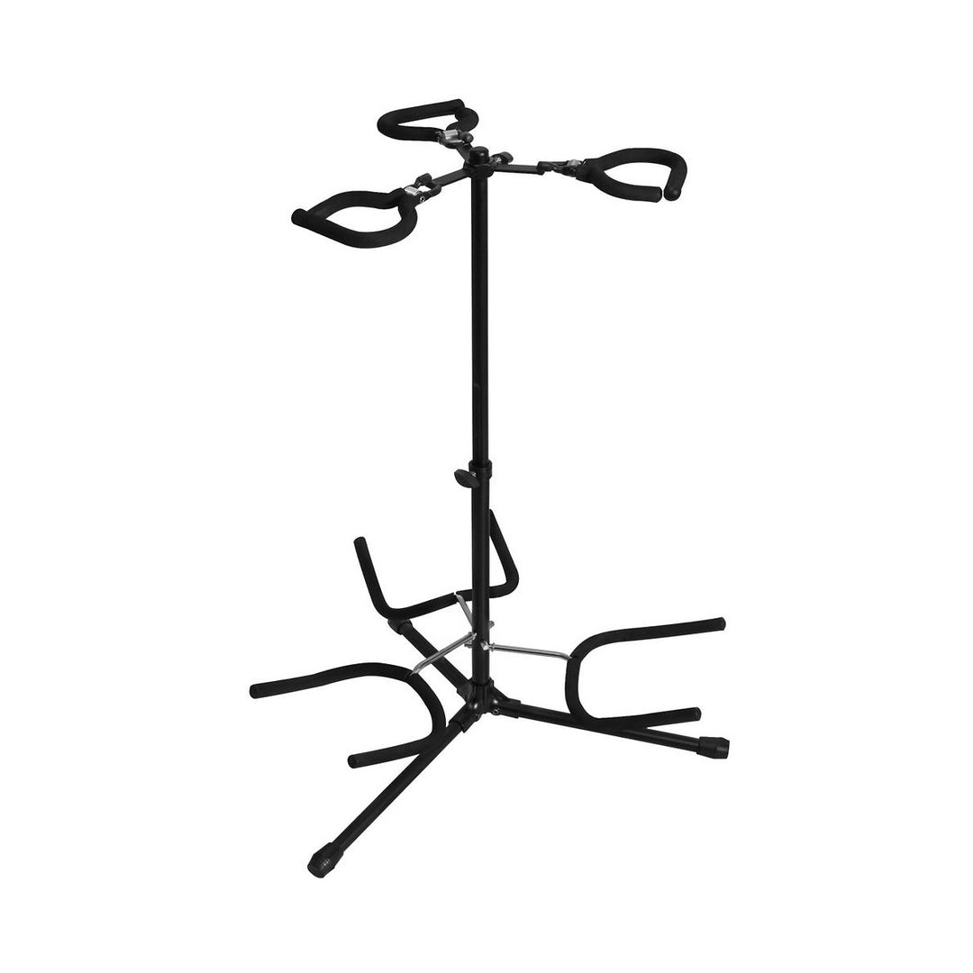 On-Stage GS7353B-B Tri Flip-It Guitar Stand, Black