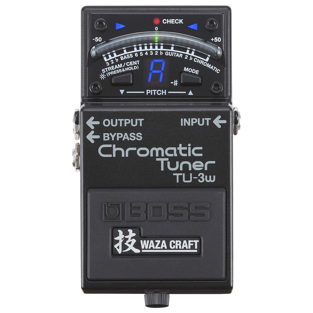 Boss TU-3W Waza Craft Chromatic Tuner Pedal