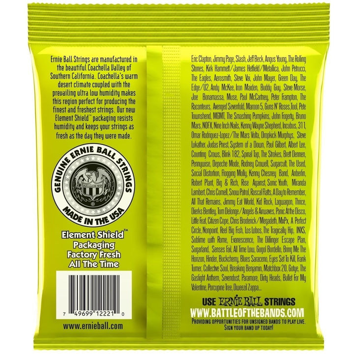 Ernie Ball Regular Slinky Nickel Wound Electric Guitar Strings - 10-46 Gauge, 3-Pack