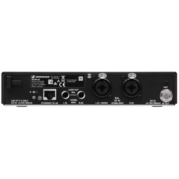 Sennheiser EW IEM G4 TWIN In-Ear Monitor System, Band A1 (470-516 MHz)