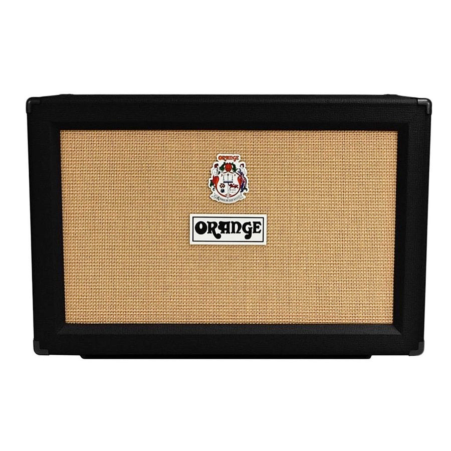 Orange PPC212-C Guitar Speaker Cabinet (120 Watts, 2x12 Inch), Black, 16 Ohms