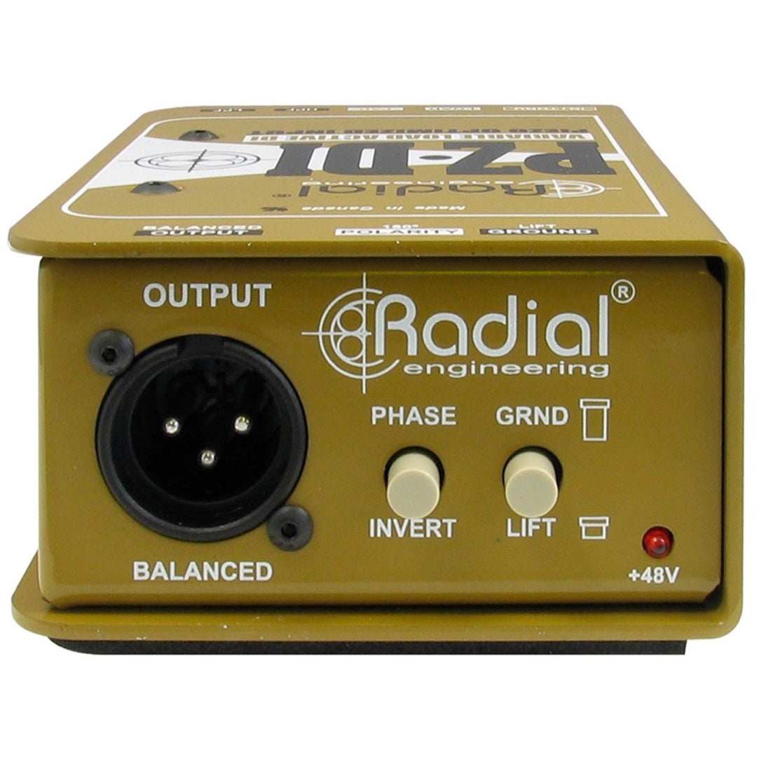 Radial PZDI Active DI Direct Box for Acoustic Instruments