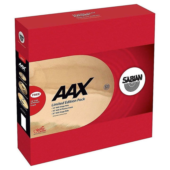 Sabian AAX Series Cymbal Package