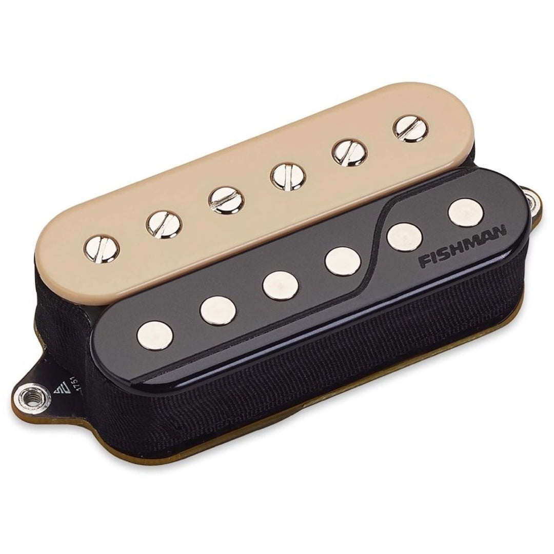 Fishman Open Core Fluence Classic Humbucker Pickup, Zebra, Neck