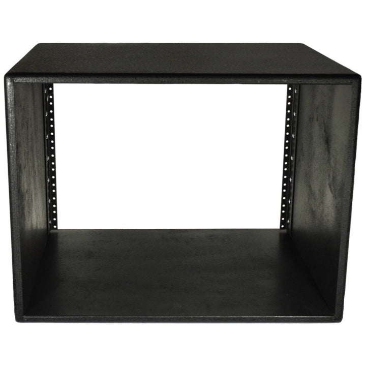 Grundorf Studio Series Short Rack Shell, Black, 8-Space