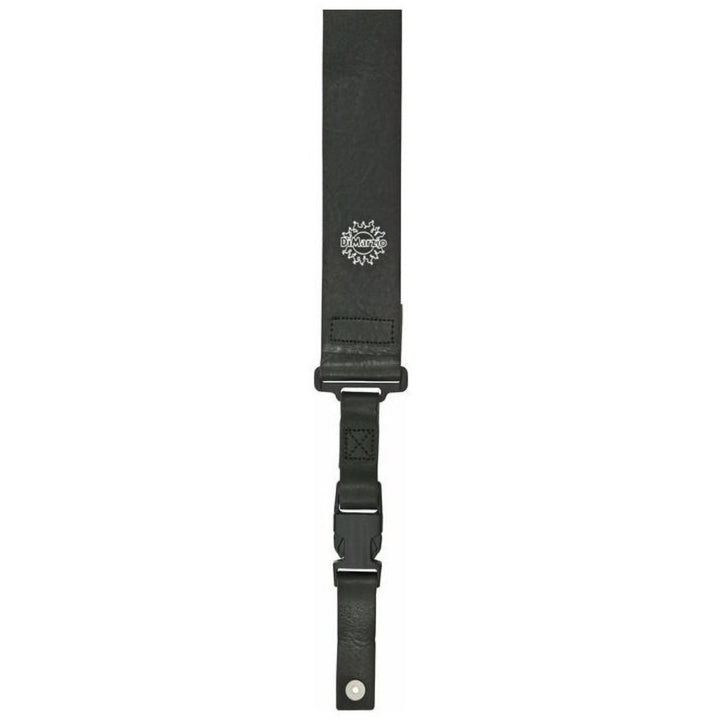 DiMarzio DD2420 Custom Italian Leather ClipLock Guitar Strap, Black, 2 Inch