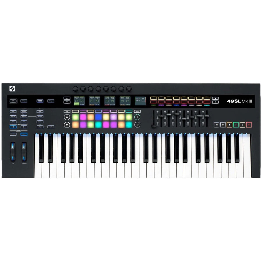 Novation 49 SL MK3 USB MIDI Keyboard Controller, 49-Key