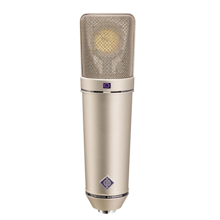 Neumann U 87 Ai Large-Diaphragm Condenser Microphone with Shock Mount, Case and Cable, Nickel