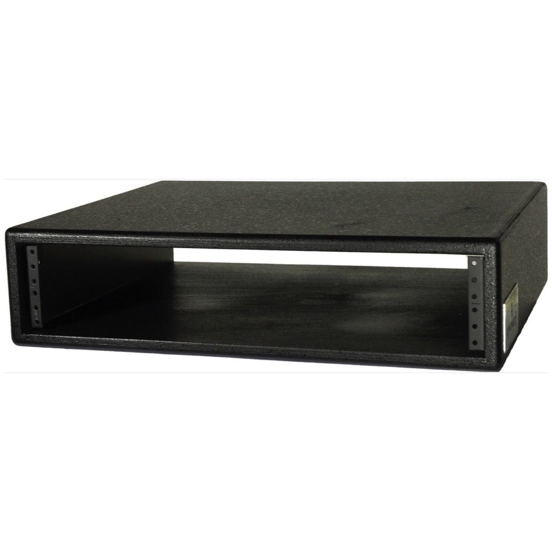 Grundorf Studio Series Short Rack Shell, Black, 2-Space