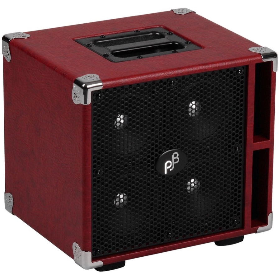 Phil Jones Bass C4 Compact Bass Speaker Cabinet, Red, 8 Ohms