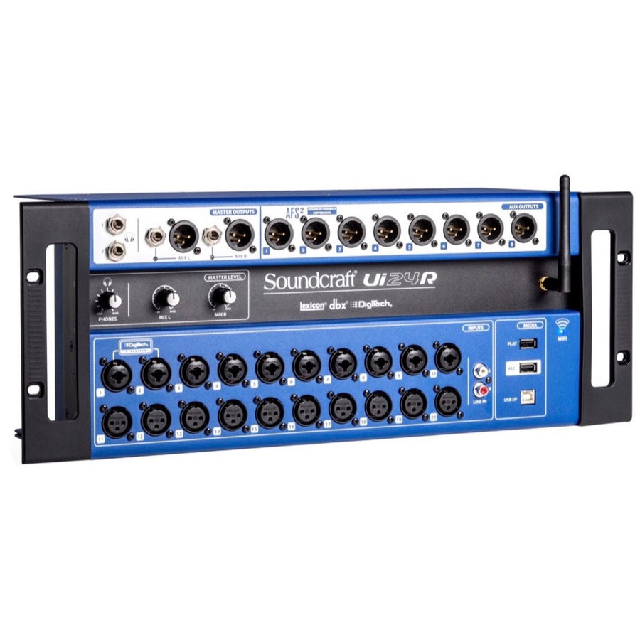 Soundcraft Ui24R Rack Mount 24-Channel Digital Mixer