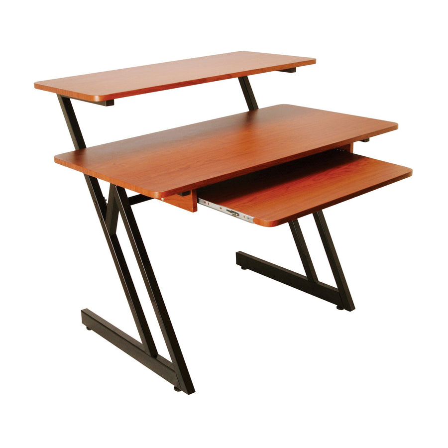 On-Stage WS7500 Wood Workstation, Rosewood/Black