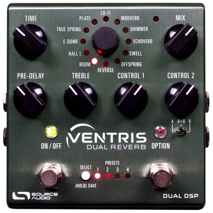 Source Audio Ventris Dual Reverb Pedal