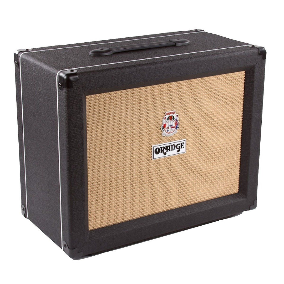 Orange PPC112 Guitar Speaker Cabinet (60 Watts, 1x12 Inch), Black, 16 Ohms