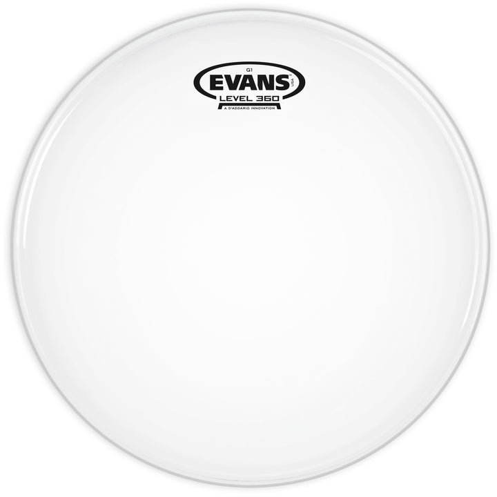 Evans Black Drumhead, Tom Pack: 10, 12, 14, 16 Inch Heads, with 14 Inch G1