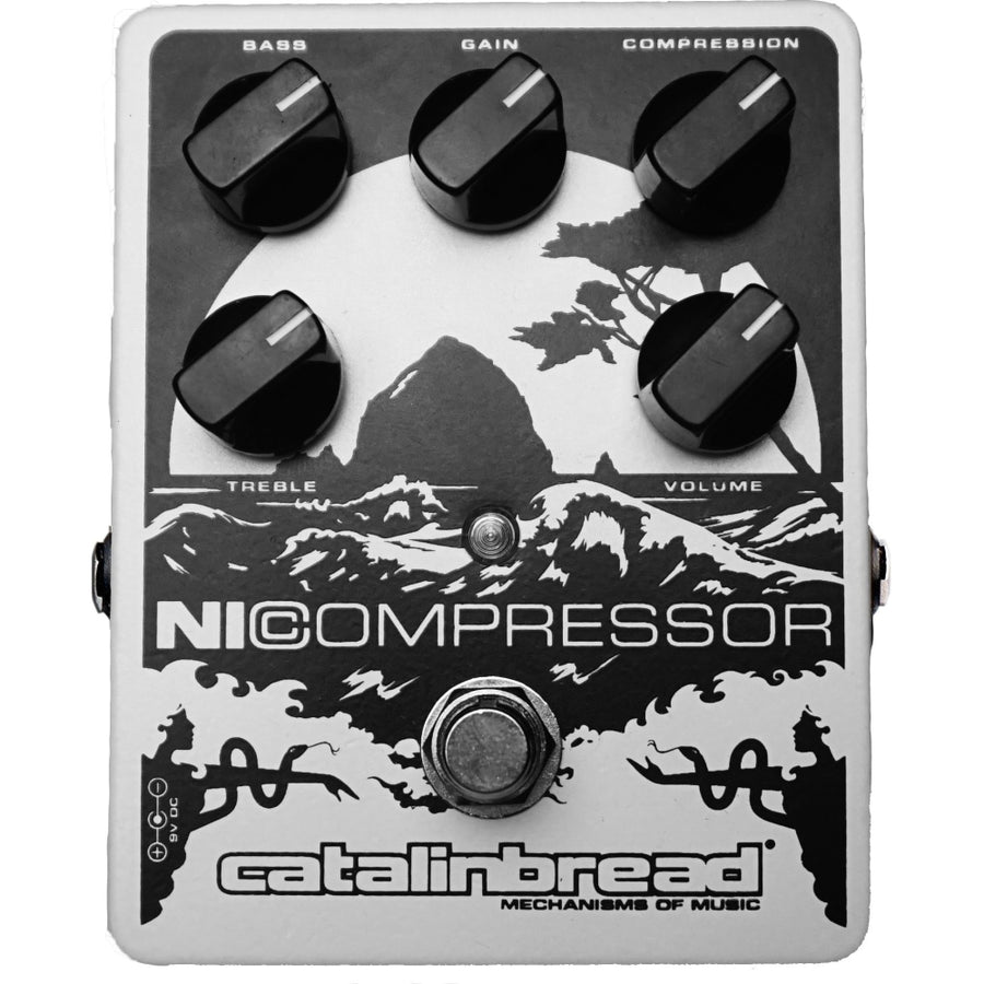 Catalinbread NiCompressor Pedal, Soft Pearl