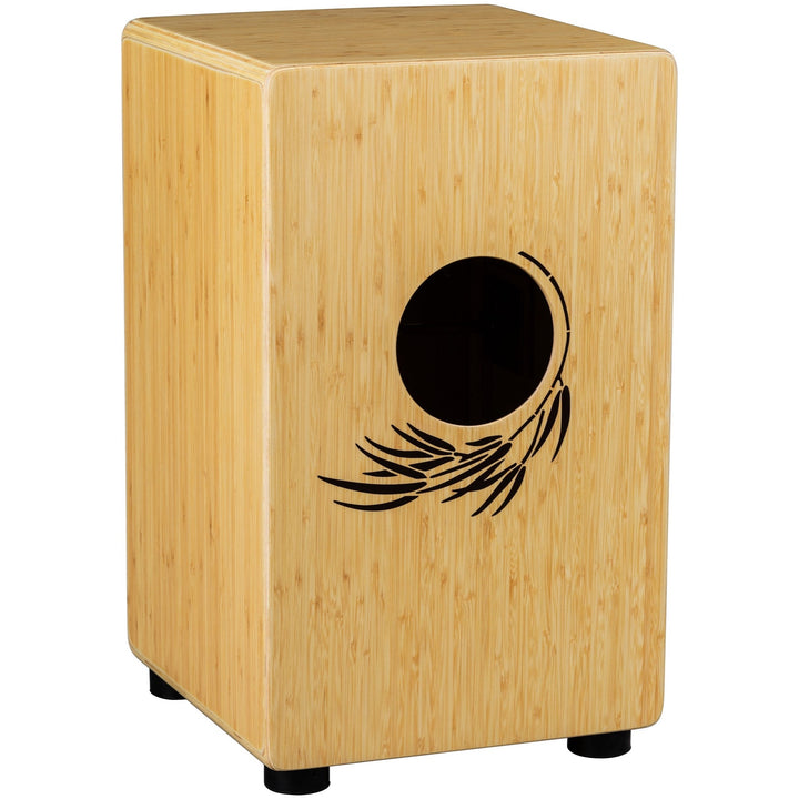 Luna Percussion Bamboo Wood Cajon (with Gig Bag)