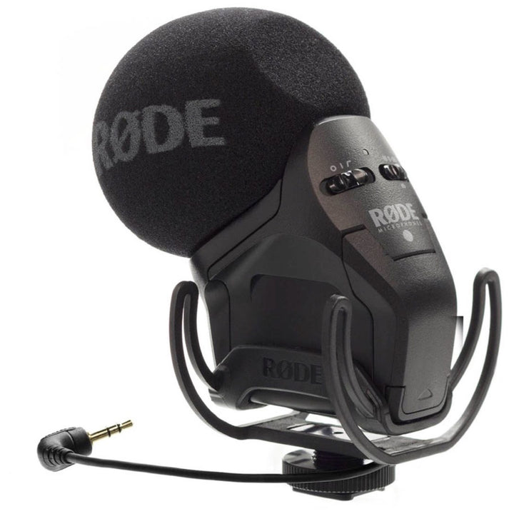 Rode SVMPR Stereo VideoMic Pro Condenser Microphone with Rycote Shockmount