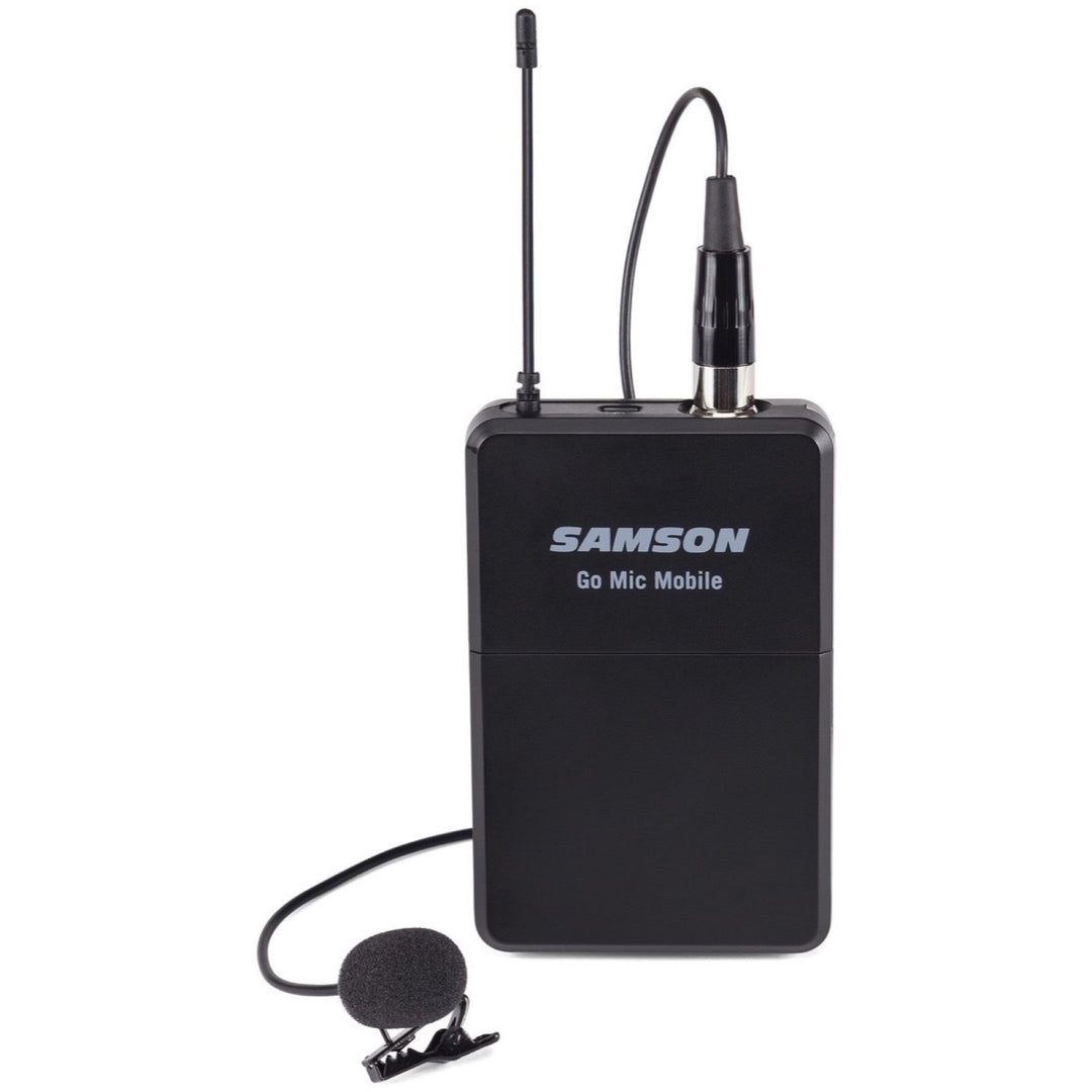 Samson Go Mic Mobile PXD2 Beltpack Transmitter with LM8 Lavalier Microphone