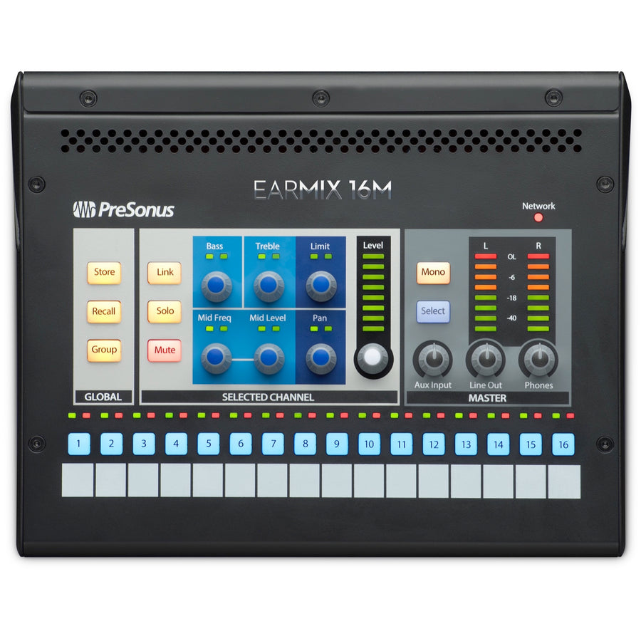 PreSonus EarMix 16M 16x2 AVB Personal Mixer