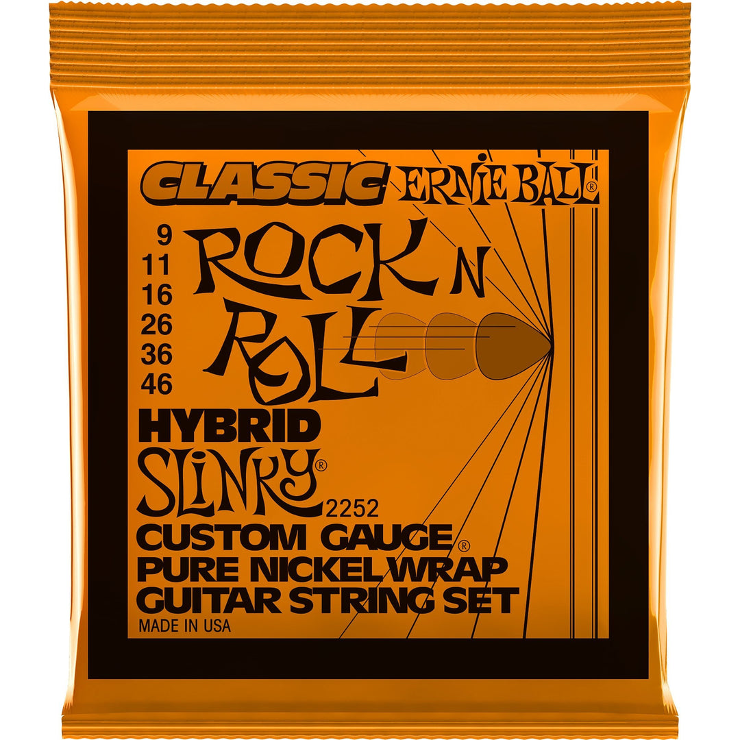 Ernie Ball Slinky Classic Rock N Roll Pure Nickel Electric Guitar Strings