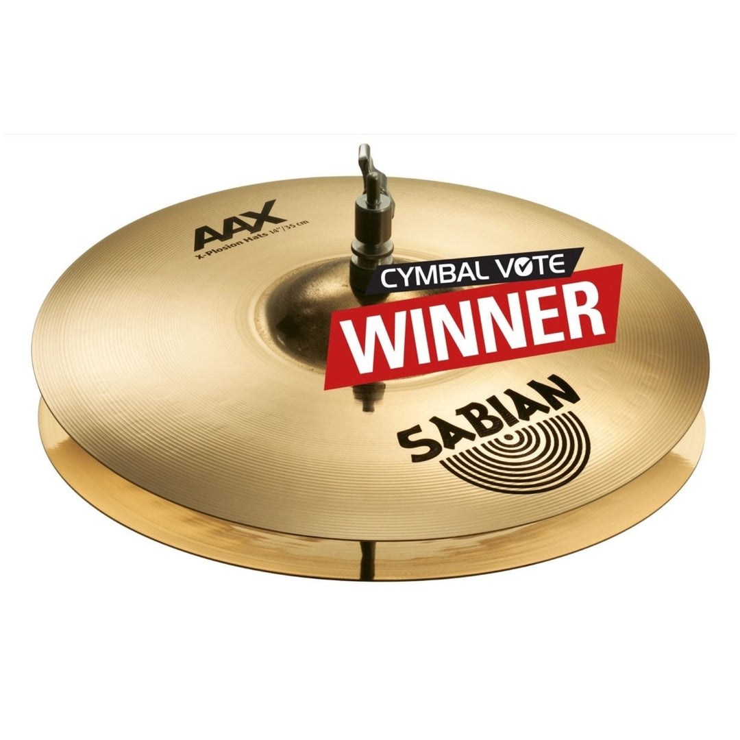 Sabian AAX X-Plosion Hi-Hat Cymbals, 14 Inch