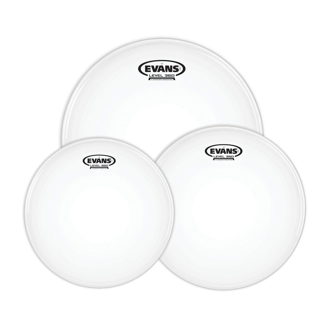 Evans Genera G2 Coated Drumhead, Standard Tom Pack, 12, 13, 16 Inch