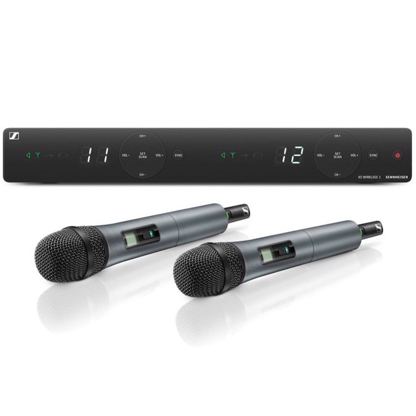 Sennheiser XSW 1-825 Dual Vocal Wireless Microphone System, Band A (548-572 MHz)