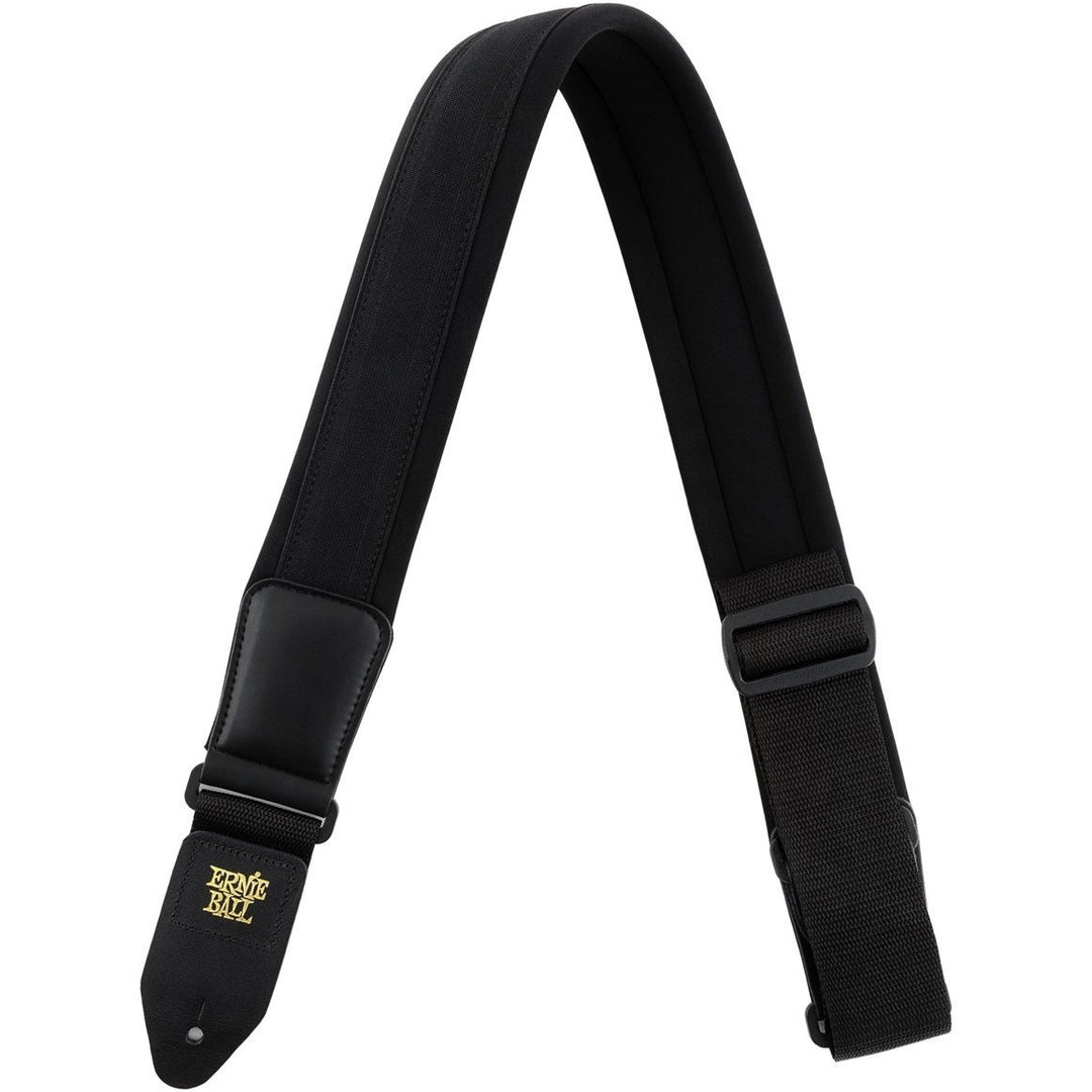 Ernie Ball Padded Neoprene Electric Guitar Strap, Black