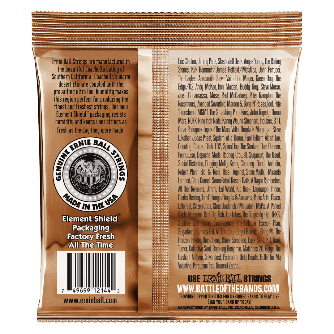 Ernie Ball Earthwood Phosphor Bronze Acoustic Guitar Strings, 2144, 13-56, Medium