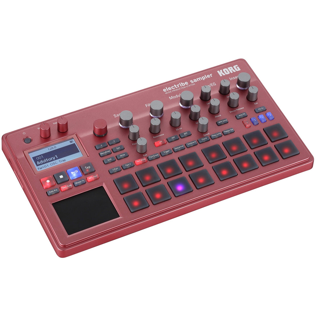 Korg Electribe Sampler Music Production Station, Red