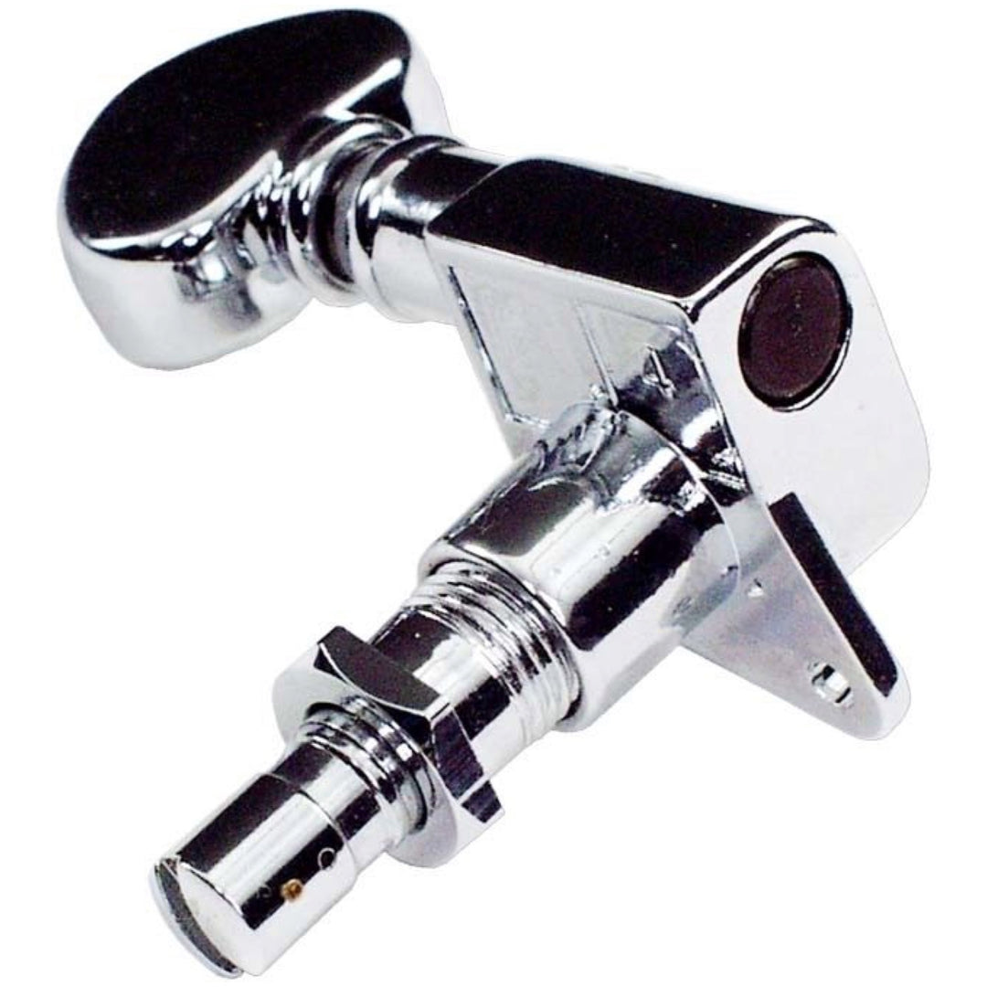 Grover 406 Series Mini Locking Rotomatic Tuning Machines, Chrome, 406C6, 6 In-Line