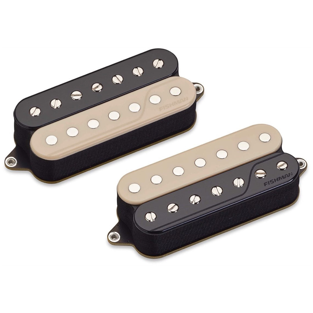 Fishman Open Core Fluence Classic Humbucker 7-String Pickup, Zebra, Set