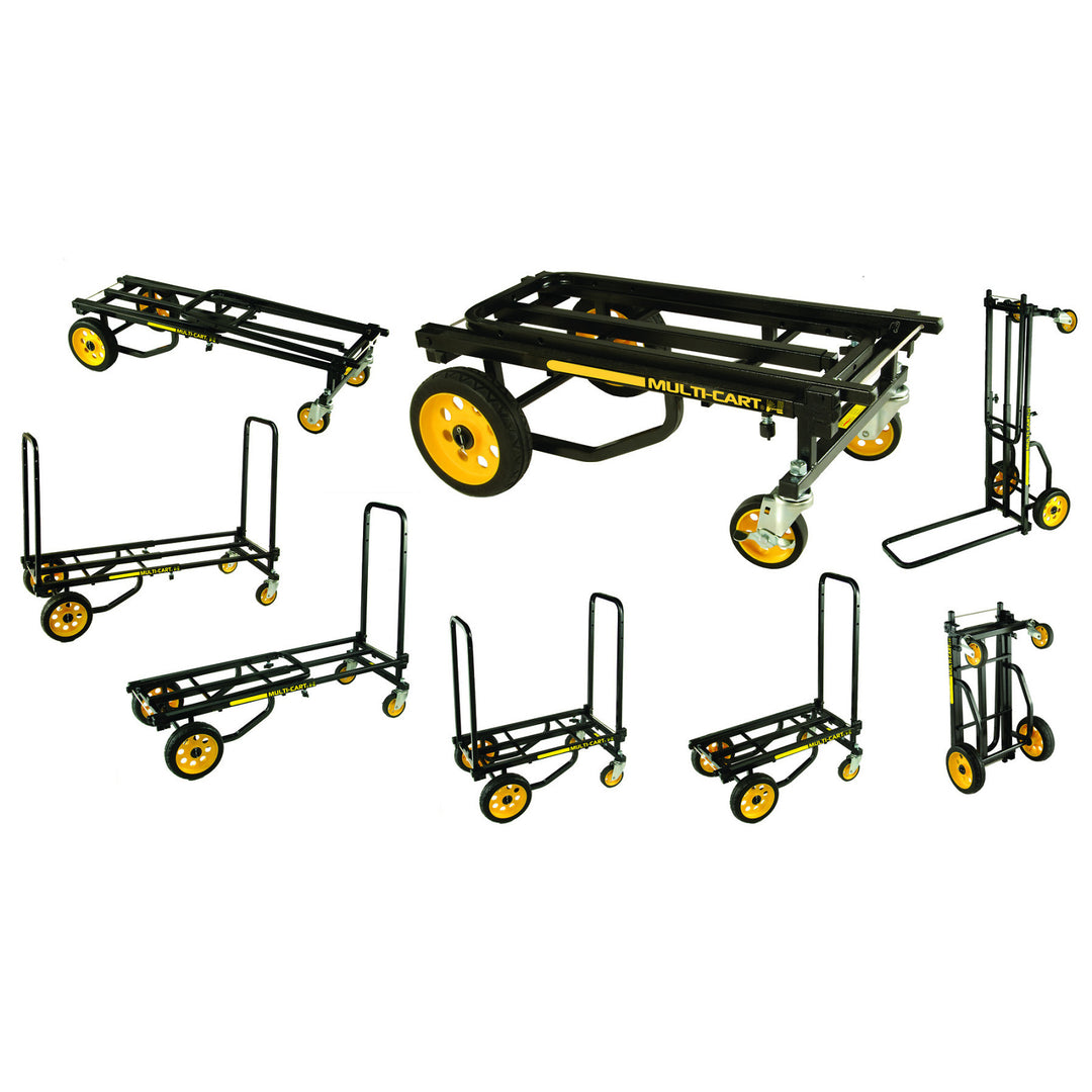 RocknRoller Multi-Cart Equipment Cart with R-Trac Wheels, R6RT