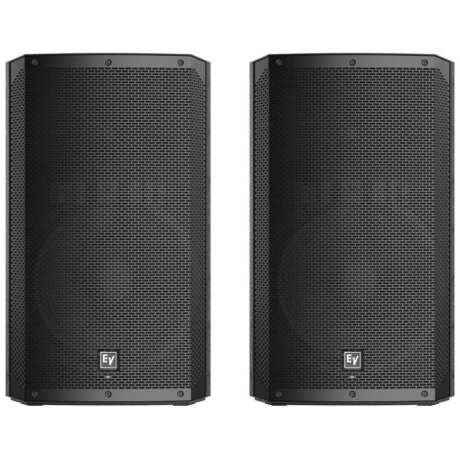 Electro-Voice ELX200-15P Powered Speaker (1200 Watts), Black, Pair