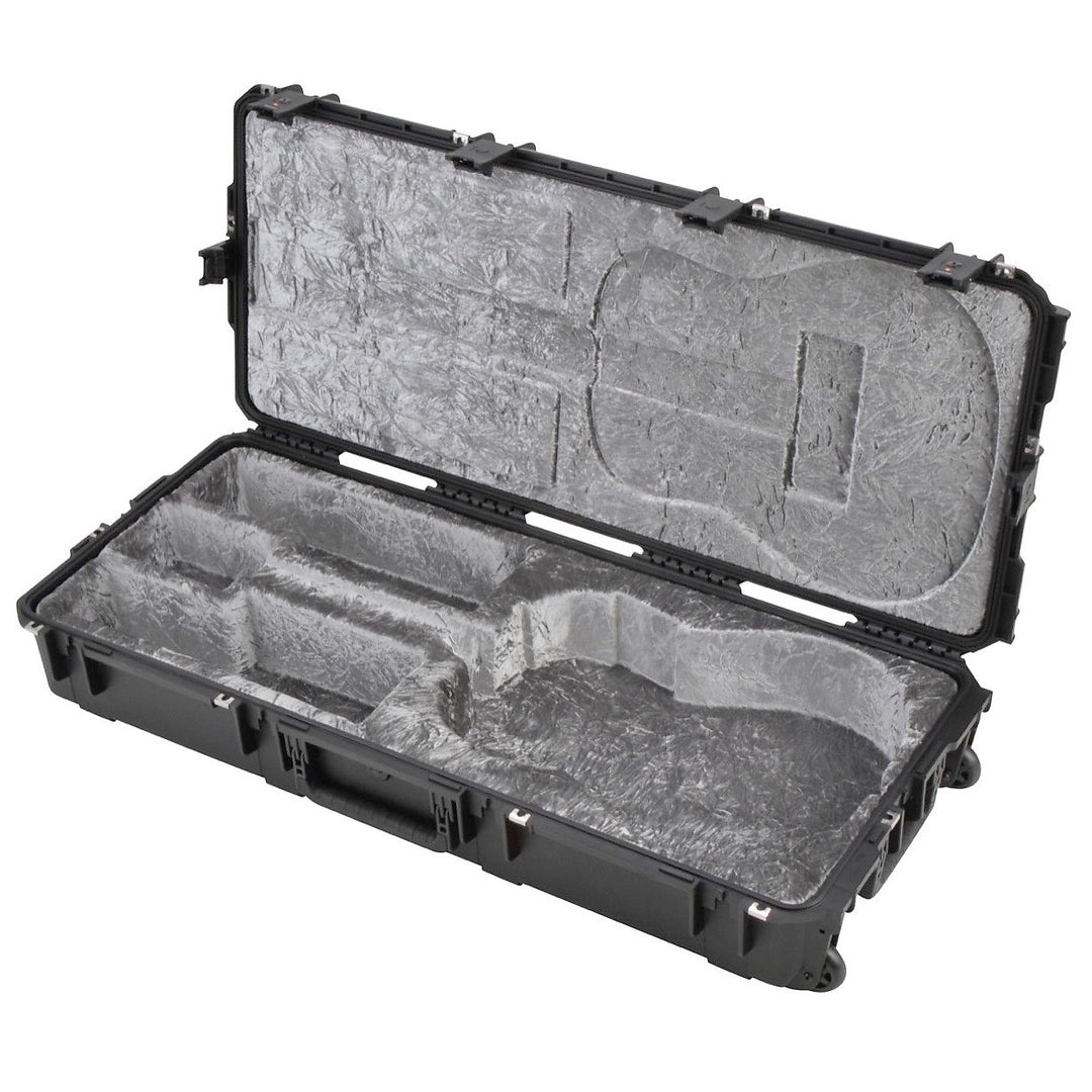 SKB 3i Series Waterproof Rolling Acoustic Guitar Case, Black, 3I-4217-18