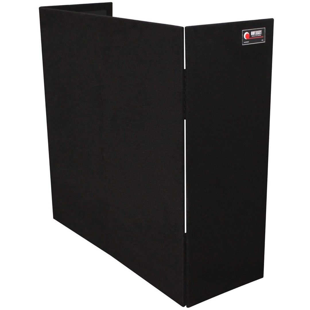 Odyssey CF4848 Fold-Out DJ Facade, Black, 48x48 Inch