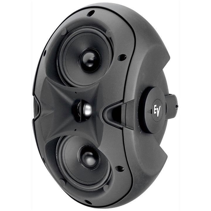 Electro-Voice EVID 4.2 Dual 4 Inch 2-Way Surface-Mount Passive, Unpowered Loudspeaker, Black, Pair