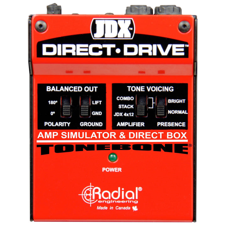 Radial JDX Direct-Drive Guitar Amp Simulator Pedal