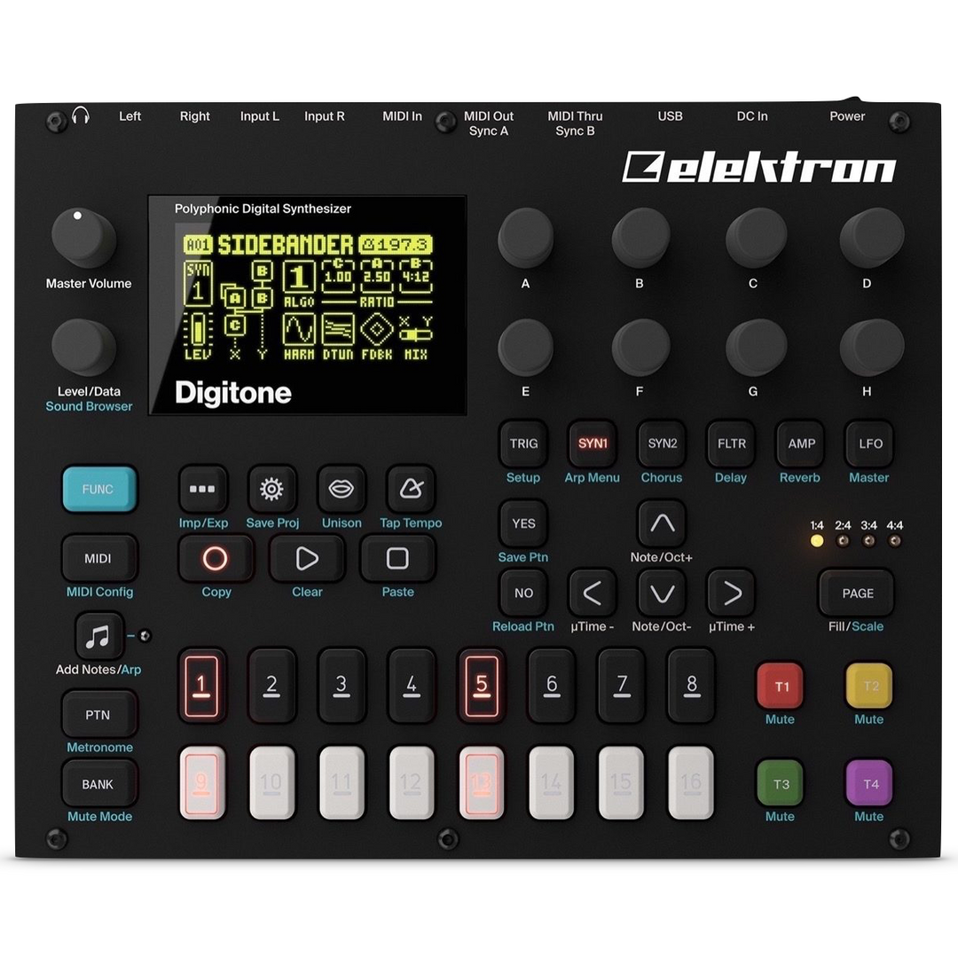 Elektron Digitone Desktop FM Synthesizer