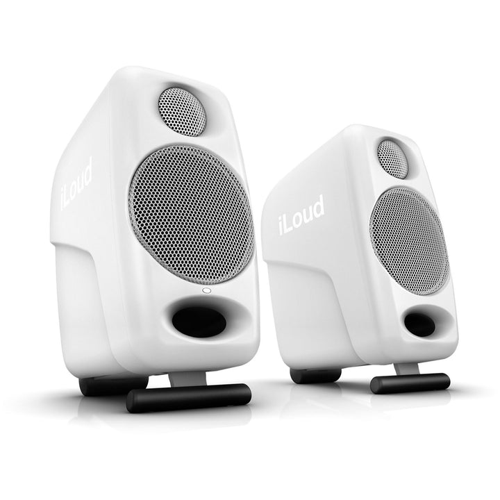 IK Multimedia iLoud Micro Monitors Pair with Bluetooth, White